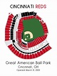 Cincinnati Reds Seating Chart With Seat Numbers