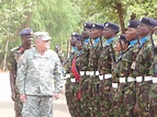 U.S. Army Africa commander observes infantry training in Kenya ...