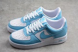 2018 Nike Air Force 1 Low “UNC” Blue Gale/White AQ4134-400