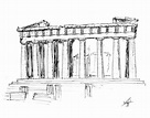 El Partenón, Atenas | Parthenon, Art, Male sketch