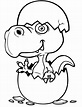 Dibujos de Bebé T-rex para Colorear para Colorear, Pintar e Imprimir ...