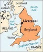 Liverpool City Mapa / Vector Map City Liverpool Birkenhead United ...