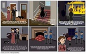 Edgar Allen Poe: the black cat summary Storyboard