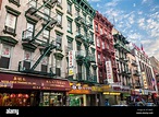 Mott Street in Chinatown, Manhattan, New York City Stock Photo - Alamy