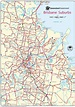 Brisbane suburbs map