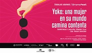 Yoko: una mujer en su mundo camina contenta - Teatro UNAM