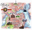 Free Printable Map Of Boston, Ma Attractions. | Free Tourist Maps ...