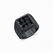 Striped Onyx Ring // Black Titanium (6) - ROOM 101 - Touch of Modern