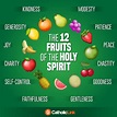 Infographic: The 12 fruits of the Holy Spirit - Catholic Link