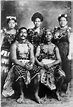 High Chief and family, Samoa | National Library of New Zealand | Samoan ...
