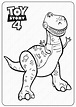 Toy Story - Rex PDF Coloring Pages | Toy story coloring pages, Dinosaur ...