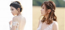 賈靜雯、唐嫣、陳妍希婚紗照被讚翻！不僅高甜，她們的婚紗髮型自然又有仙氣 - BEAUTY美人圈