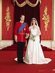 Kate Middleton y el príncipe Guillermo, retrato oficial de la Boda Real