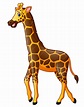 Desenho de girafa feliz | Vetor Premium