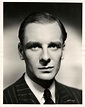SECRET AGENT (1936) UK portrait of John Gielgud