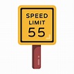 Highway Speed Limit 3104978 Vector Art at Vecteezy