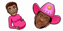 Lil Nas X & Pregnant Man Emoji Cursor - Sweezy Custom Cursors
