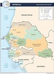 Regional Map of Senegal - country.report