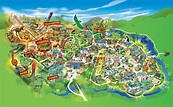 Theme Park Map Design Islands With Names - Riset