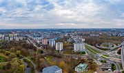 Aerial View of City Center of Sosnowiec. Poland Stock Image - Image of ...
