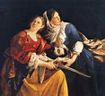 It's About Time: Women by Orazio Lomi Gentileschi Italian artist, 1563 ...