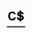 Canada Currency, CAD, Canadian Dollar Icon Symbol. Vector Illustration ...