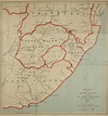 The Great Boer War Map of south Africa