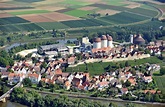 Luftaufnahme Lauffen am Neckar - Zementmahlwerk in Lauffen am Neckar