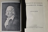 Gesammelte Werke (In vier Bänden, komplett) von Friedrich Hölderlin ...