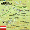 Map of Upper Austria (Austria) - Map in the Atlas of the World - World ...
