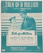 Talk of a Million (Film): Reviews, Ratings, Cast and Crew - Rate Your Music