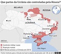 Rússia x Ucrânia: um guia visual para entender o conflito - BBC News Brasil