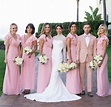 Jenna Johnson with her Bridesmaids & Bridemen | Wedding dresses ...