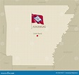 挥舞国旗的阿肯色州地图 向量例证. 插画 包括有 国家, 城市, 背包, 部门, 例证, 少许, 映射 - 245018331