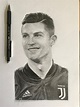 Art Cristiano Ronaldo Pencil Drawing