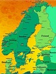 Noruega Mapa Politico