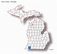 Cass County Michigan Maps