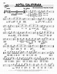 Hotel California Sheet Music | Eagles | Real Book – Melody, Lyrics & Chords