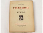 Livre L'Immoraliste André Gide Paris Henri Jonquières 1925 Van Leyden