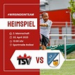 Heimspiele gegen SV Seukendorf bzw. SV Ornbau – Fußball