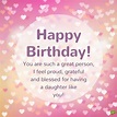 Wishes for Daughters of All Ages | Happy birthday daughter, Birthday ...