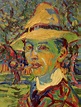 Selbstbildnis - Ernst Ludwig Kirchner als Kunstdruck oder Gemälde.