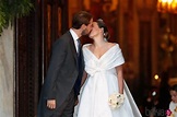 Felipe de Grecia y Nina Flohr besándose en su boda - La Familia Real ...
