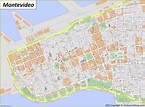 Montevideo Map | Uruguay | Detailed Maps of Montevideo