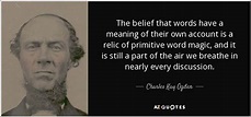 QUOTES BY CHARLES KAY OGDEN | A-Z Quotes