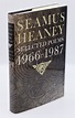 SELECTED POEMS 1966 - 1987 | Seamus Heaney