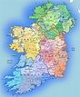 Republic Of Ireland Map with Counties | secretmuseum