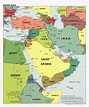 Mapa Politico De Los Paises De Asia Del Sur Y De Oriente Medio Mapa Images