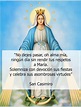 Celebra sus virtudes | Virgen maría frases, Frases de santos, Oraciones ...