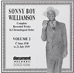 WILLIAMSON JOHN LEE SONNY BOY - Complete Recorded Works 2 - Amazon.com ...